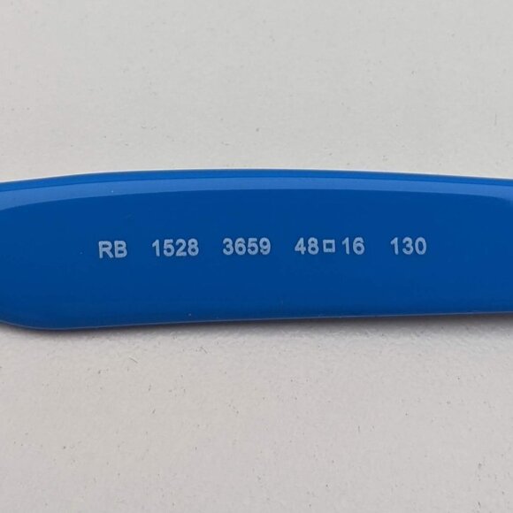 🕶️Ray-Ban RB1528 3659 Kid's Eyeglasses 48/16 130 /KAL431🕶️​ - Picture 3 of 6